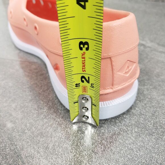 Sperry Top Sider Shoes Womens 8 M Peach Authentic Original Float Slip-On - Picture 12 of 12